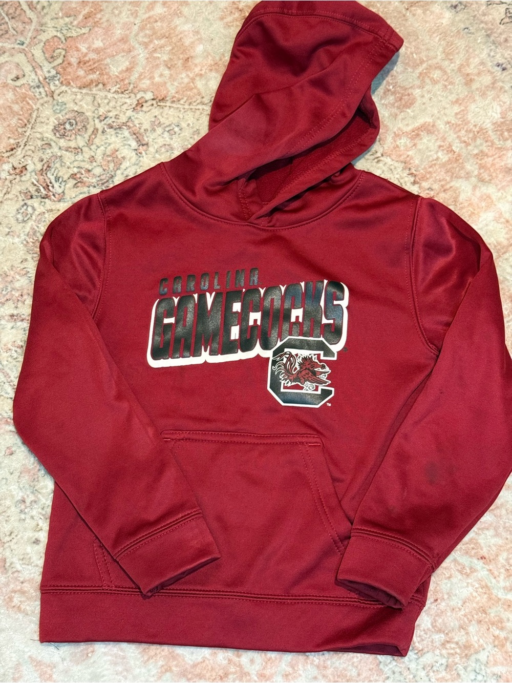 South Carolina Gamecocks Kid's Hooded Pullover Sweatshirt -  Red